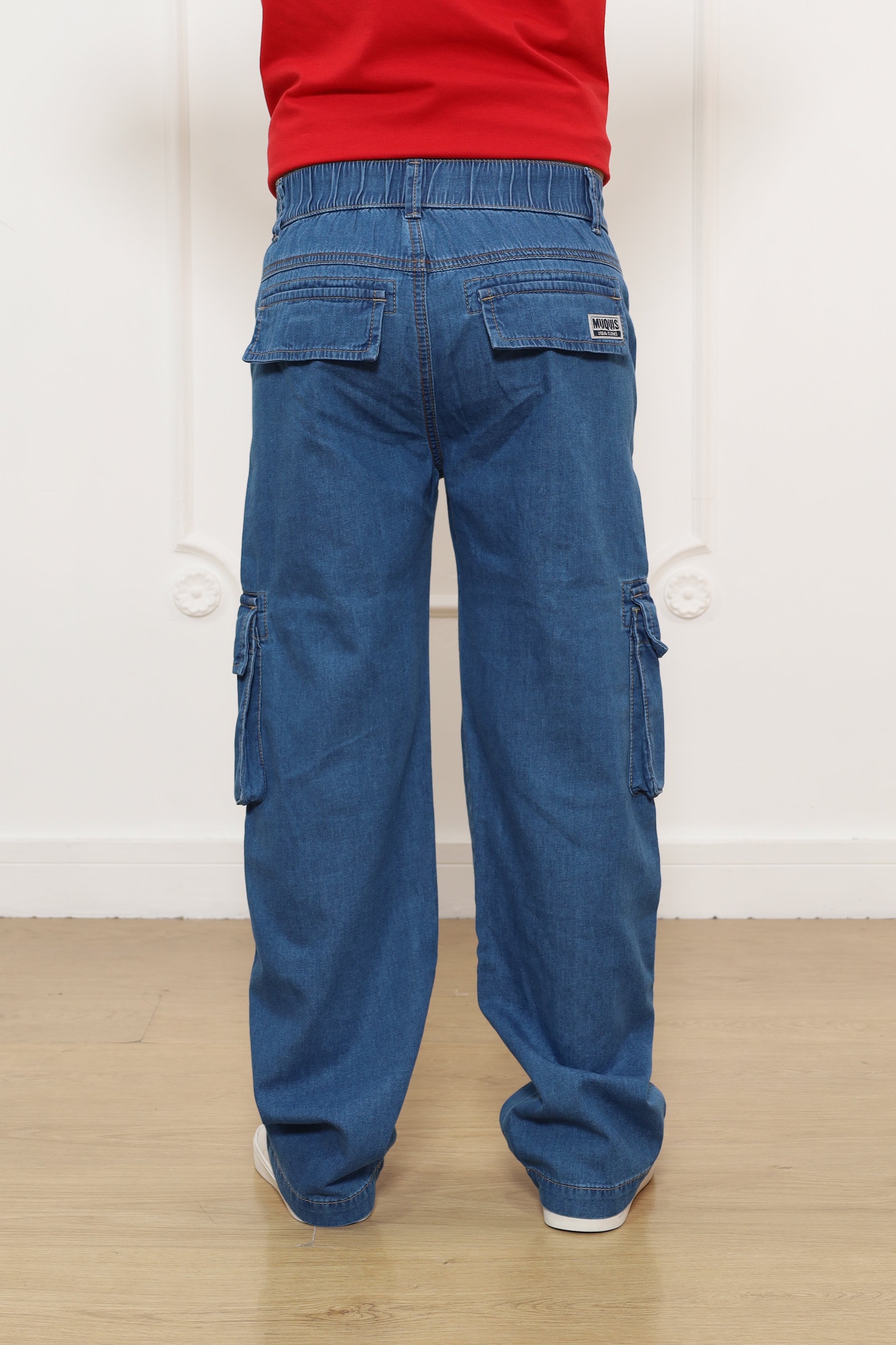 Pantalon Tadeo Entalle Baggy En Denim Rigido