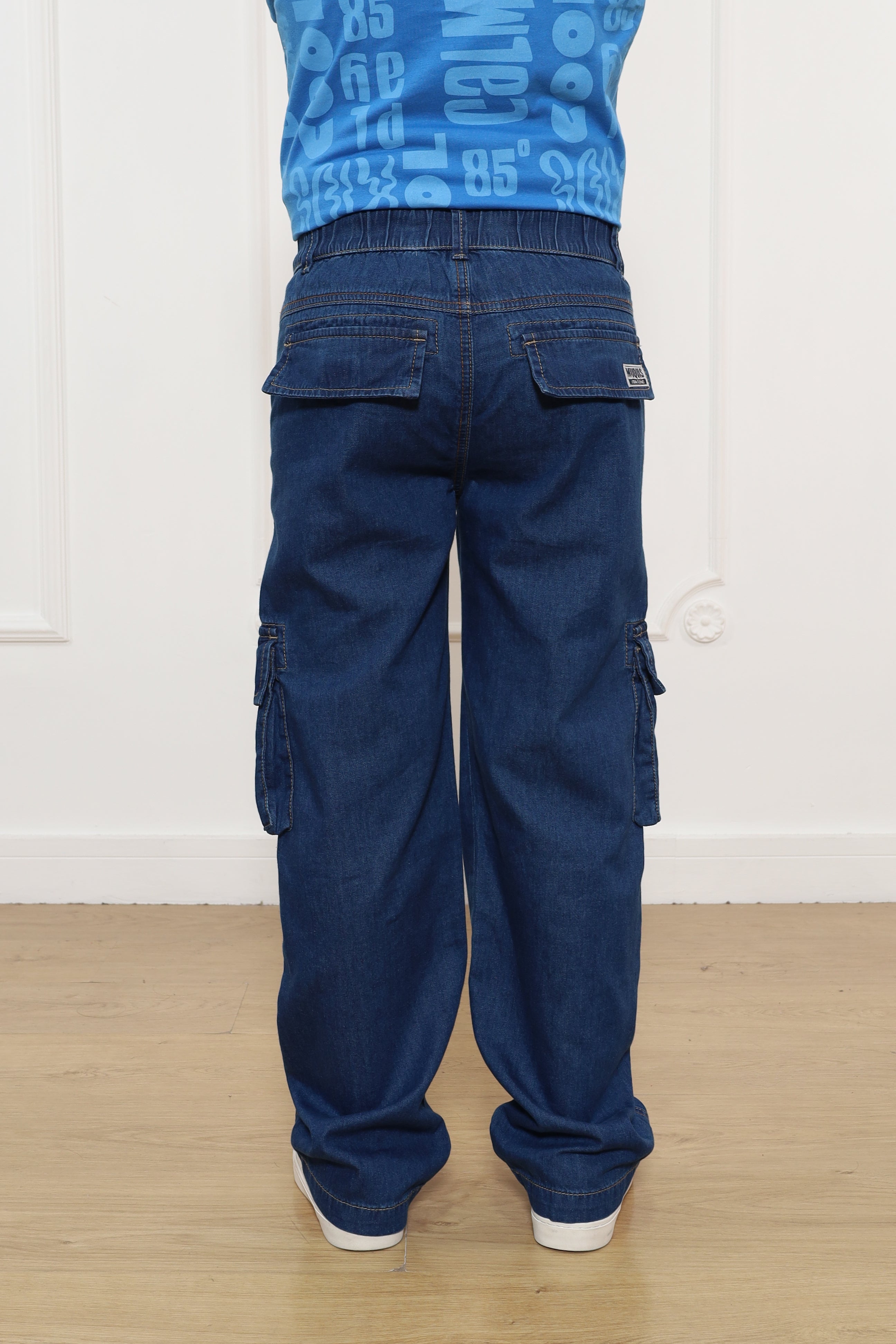 Pantalon Tadeo Entalle Baggy En Denim Rigido