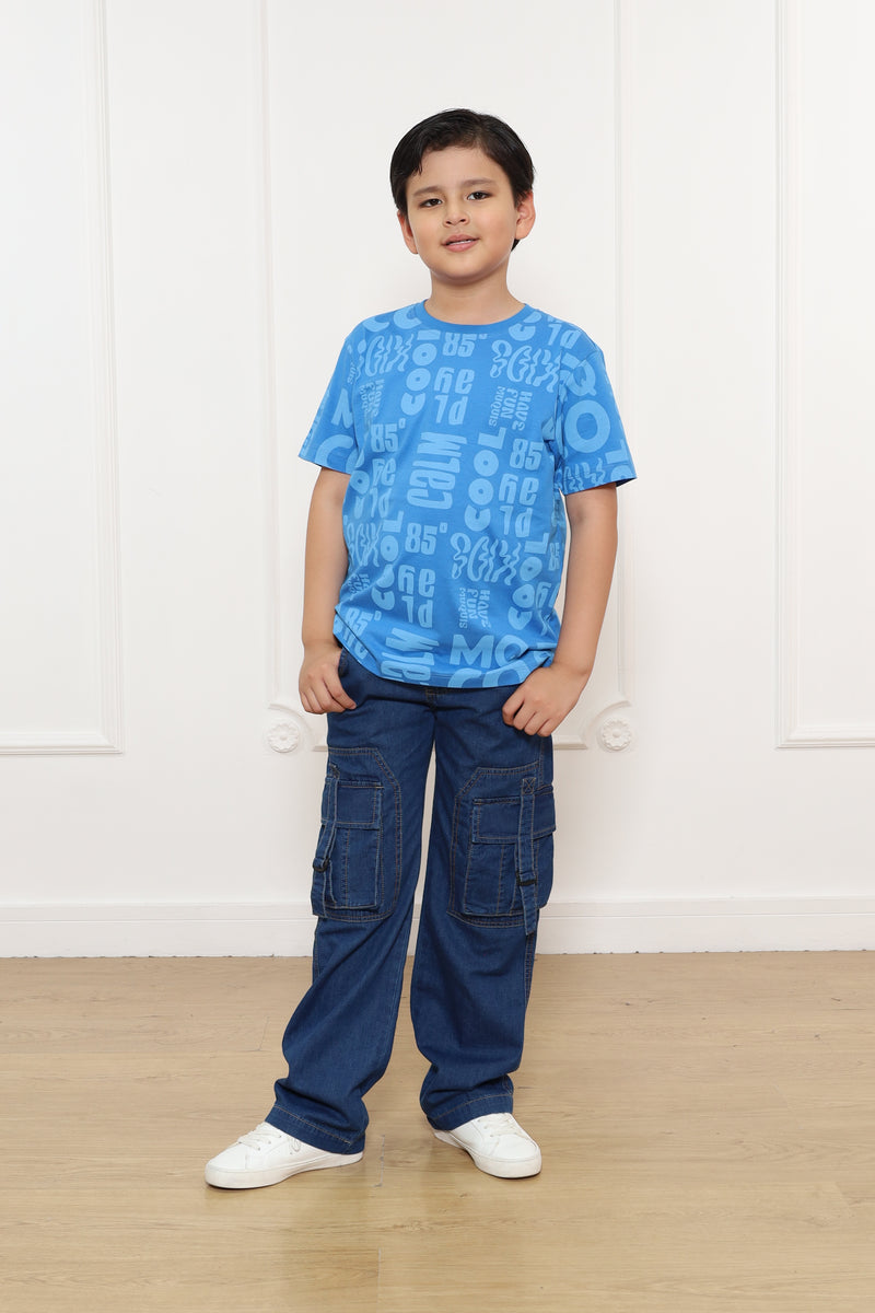Pantalon Tadeo Entalle Baggy En Denim Rigido