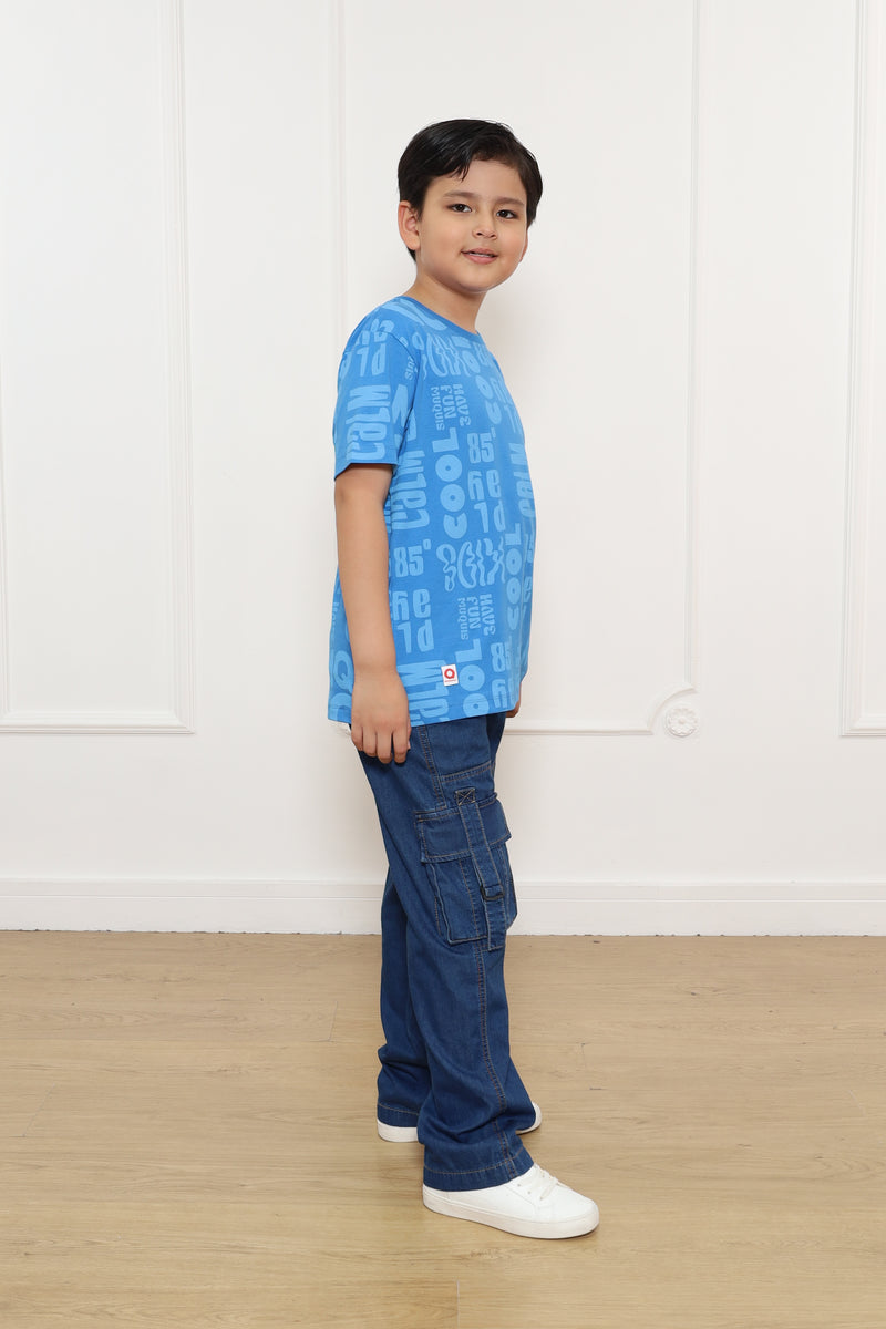 Pantalon Tadeo Entalle Baggy En Denim Rigido