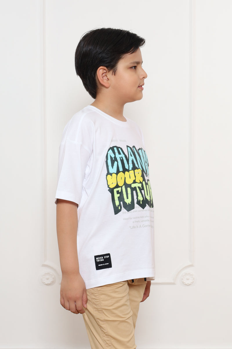 Polo Manga Corta Joe Oversize En Jersey
