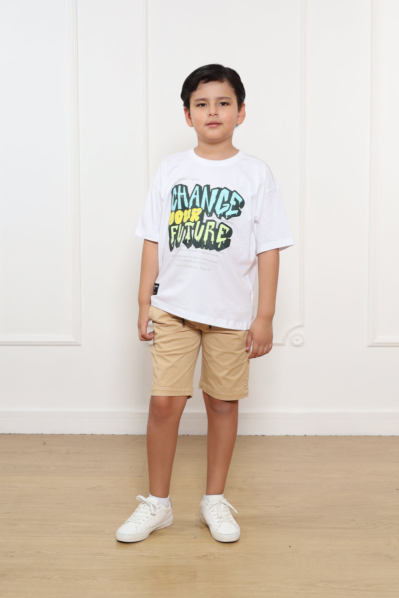 Polo Manga Corta Joe Oversize En Jersey