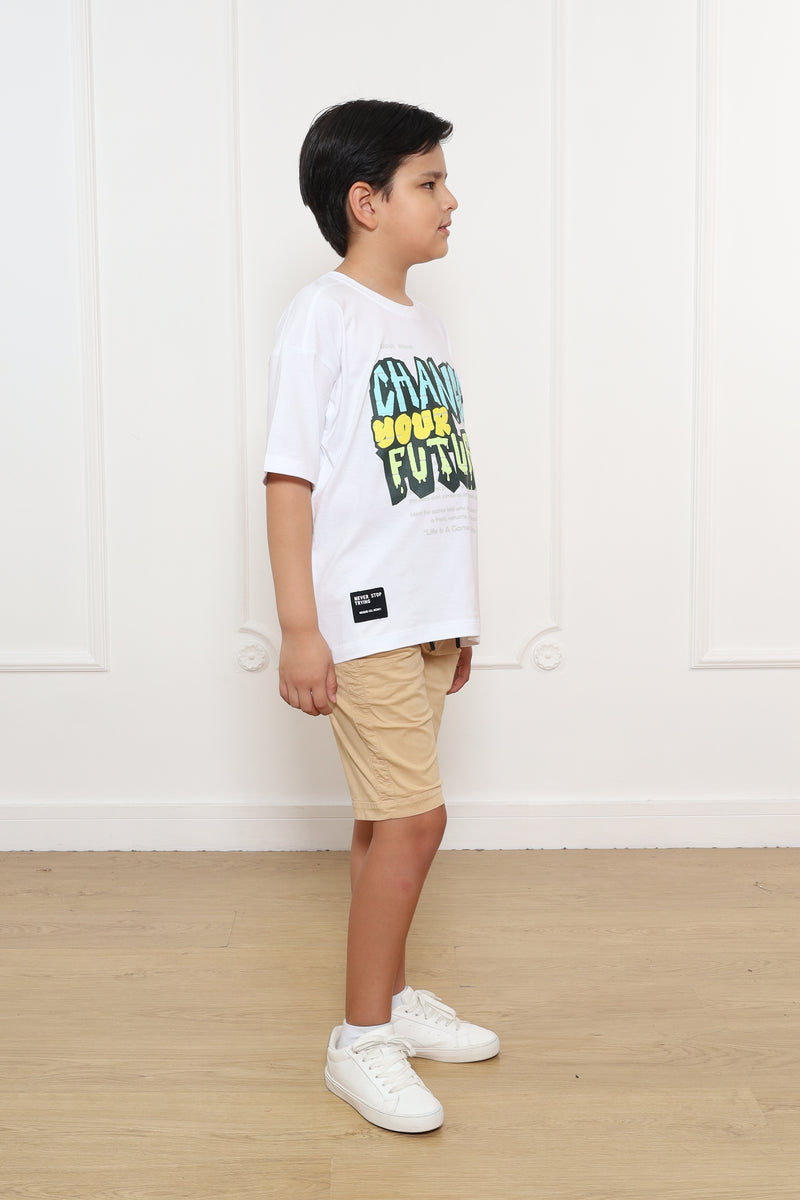 Polo Manga Corta Joe Oversize En Jersey