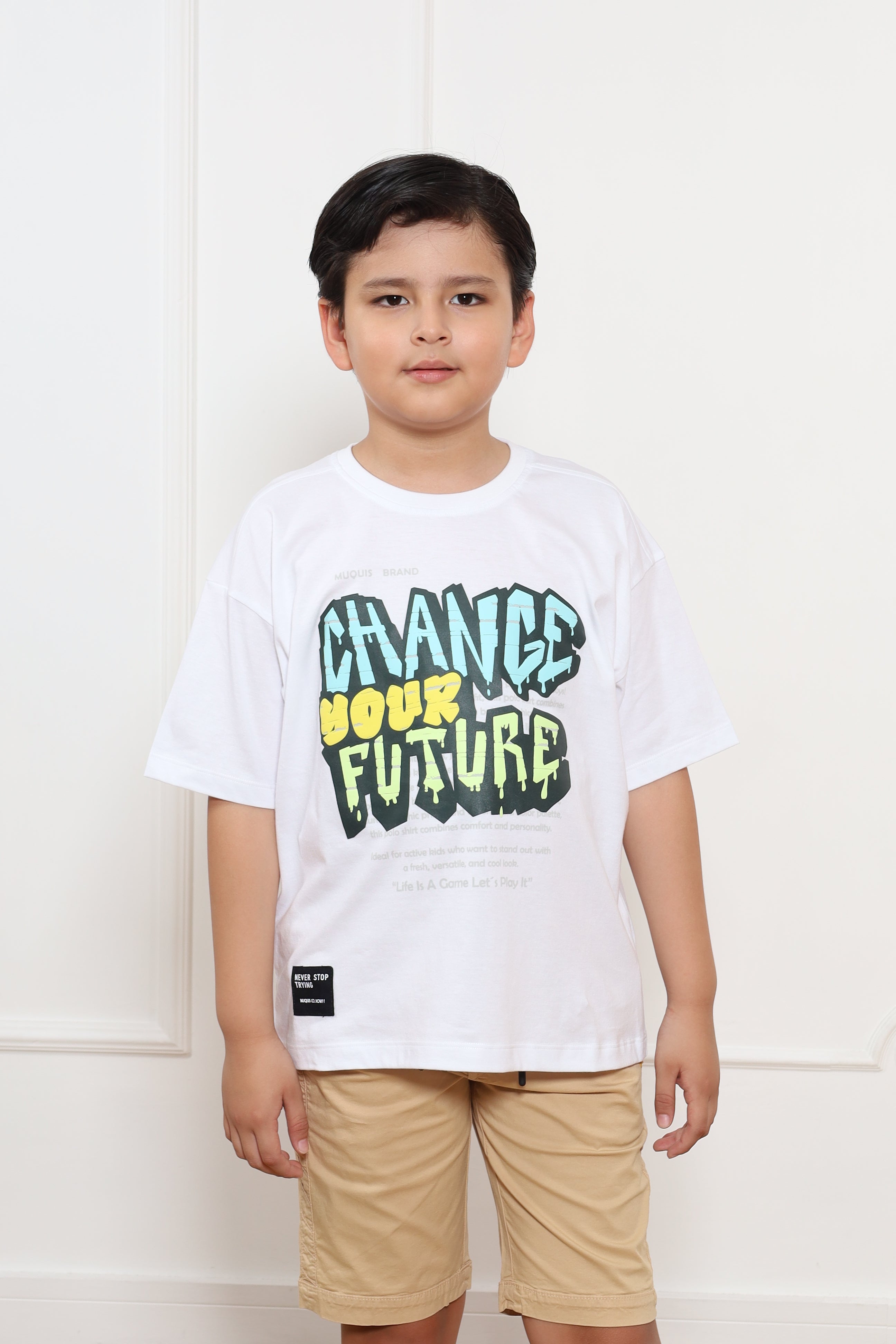 Polo Manga Corta Joe Oversize En Jersey