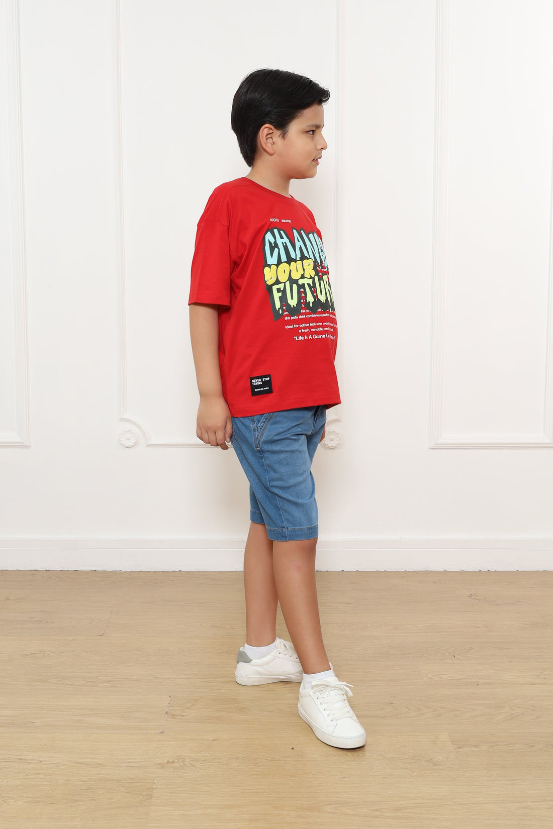 Polo Manga Corta Joe Oversize En Jersey