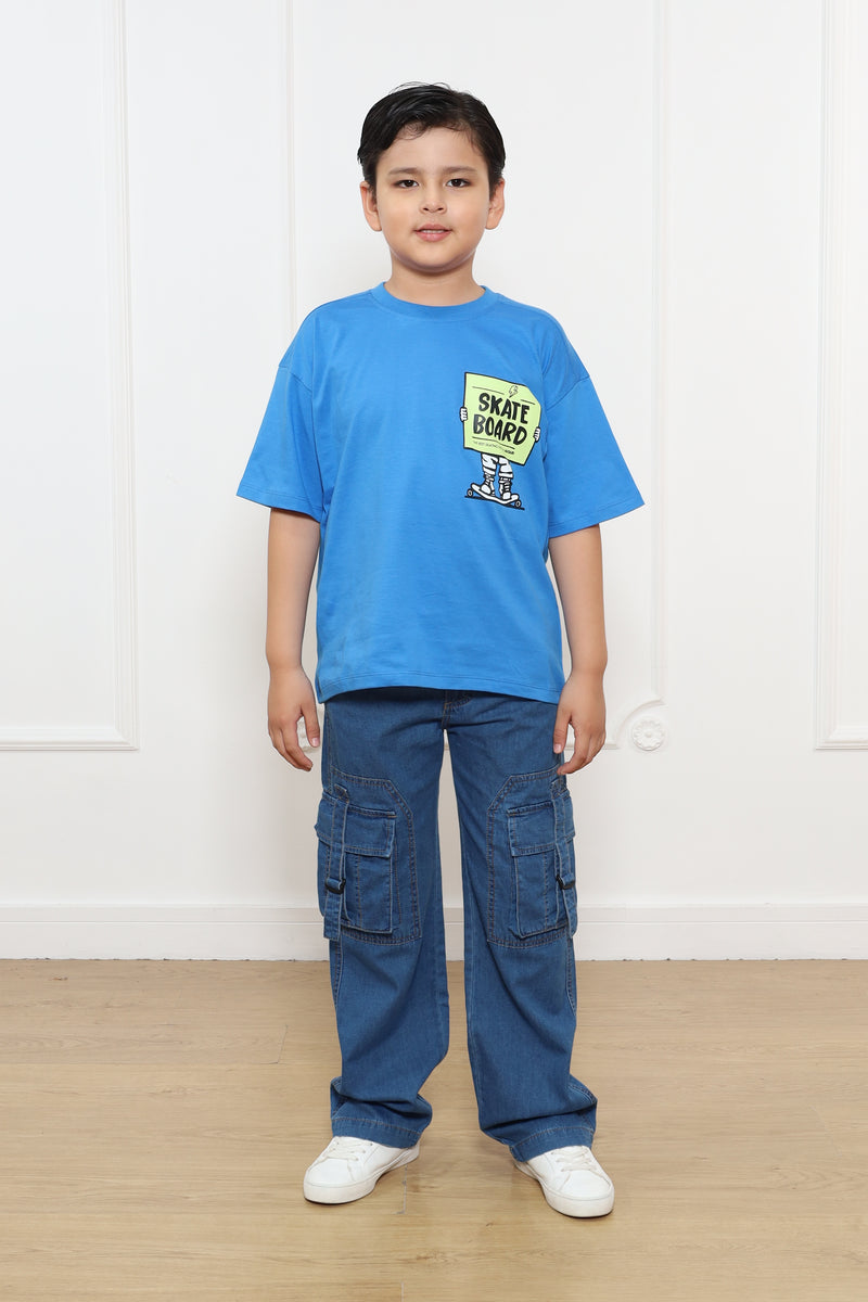 Polo Manga Corta Nevin Oversize