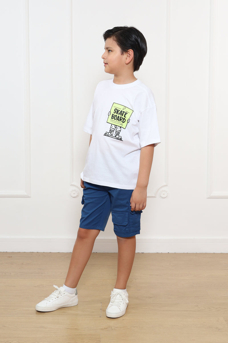 Polo Manga Corta Nevin Oversize