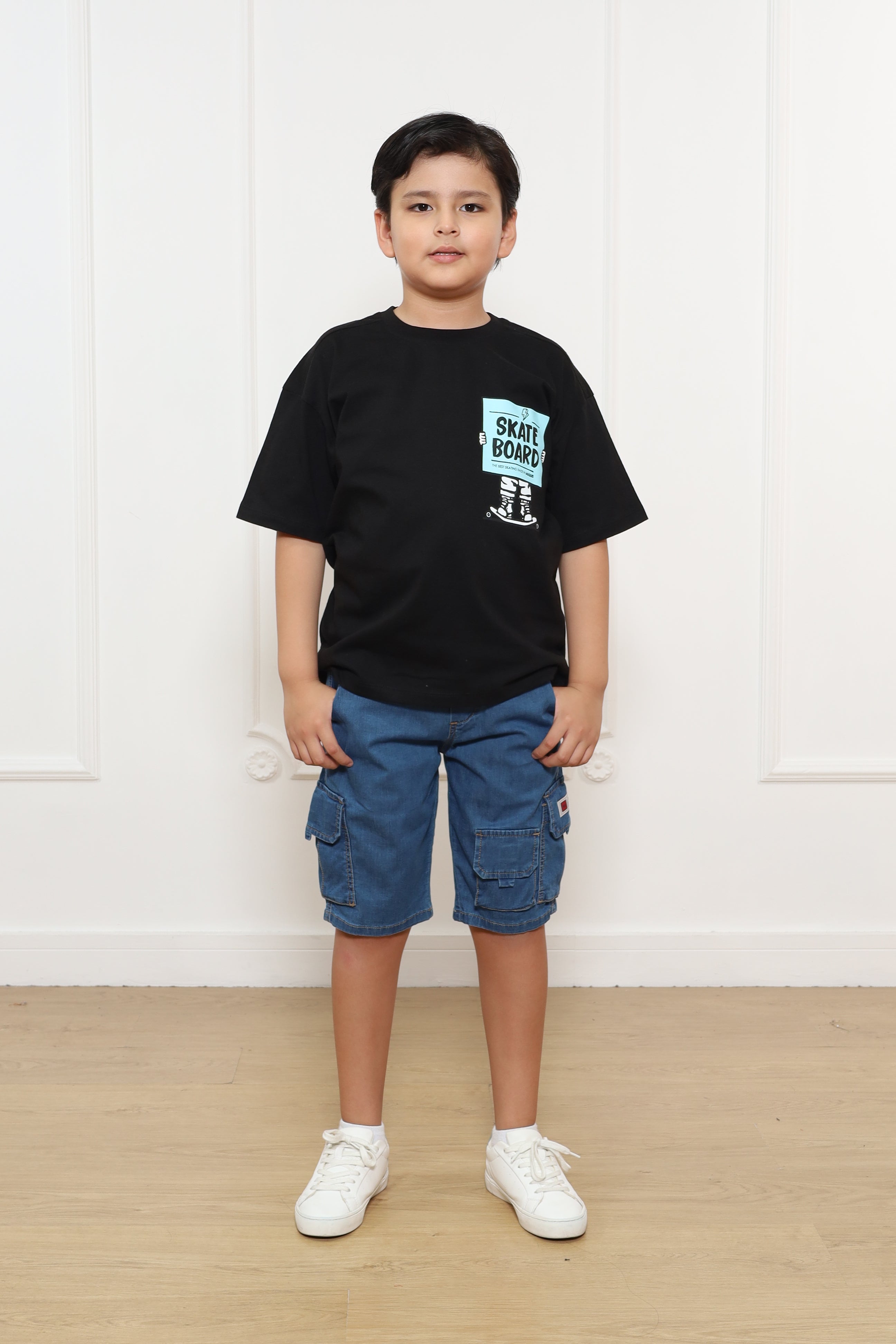 Polo Manga Corta Nevin Oversize