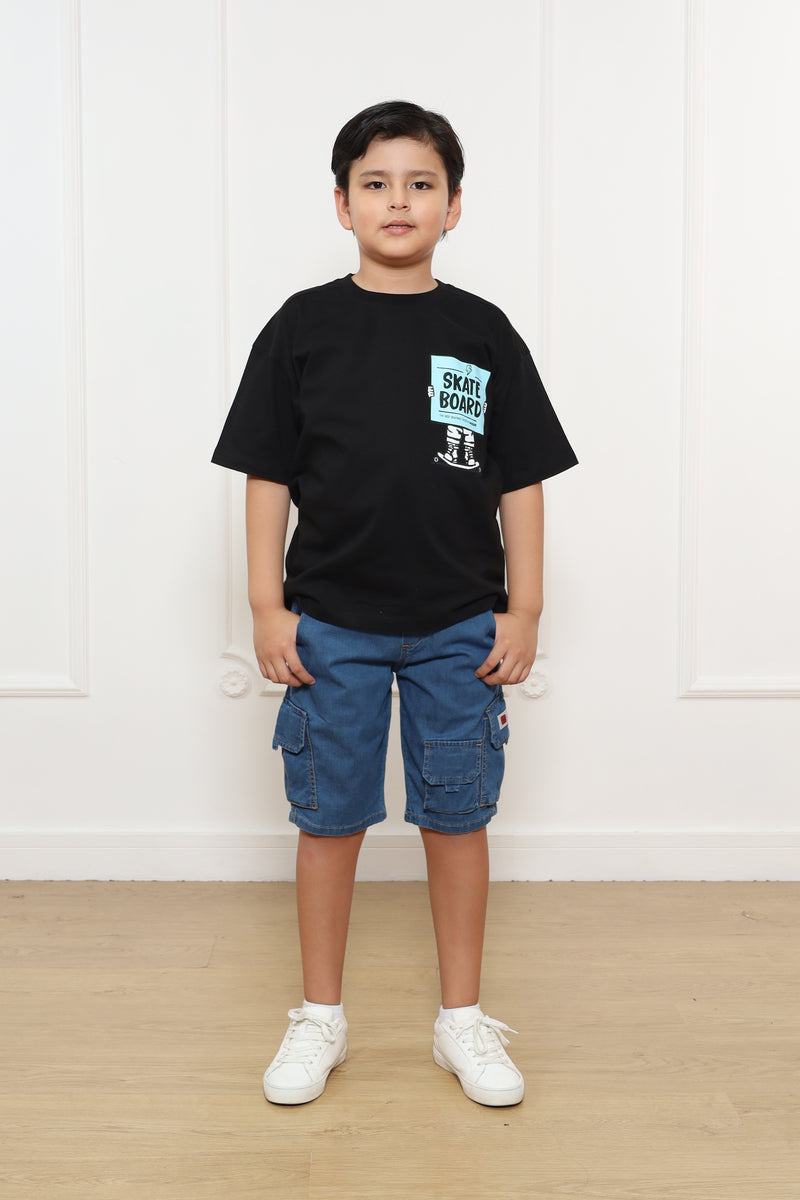 Polo Manga Corta Nevin Oversize