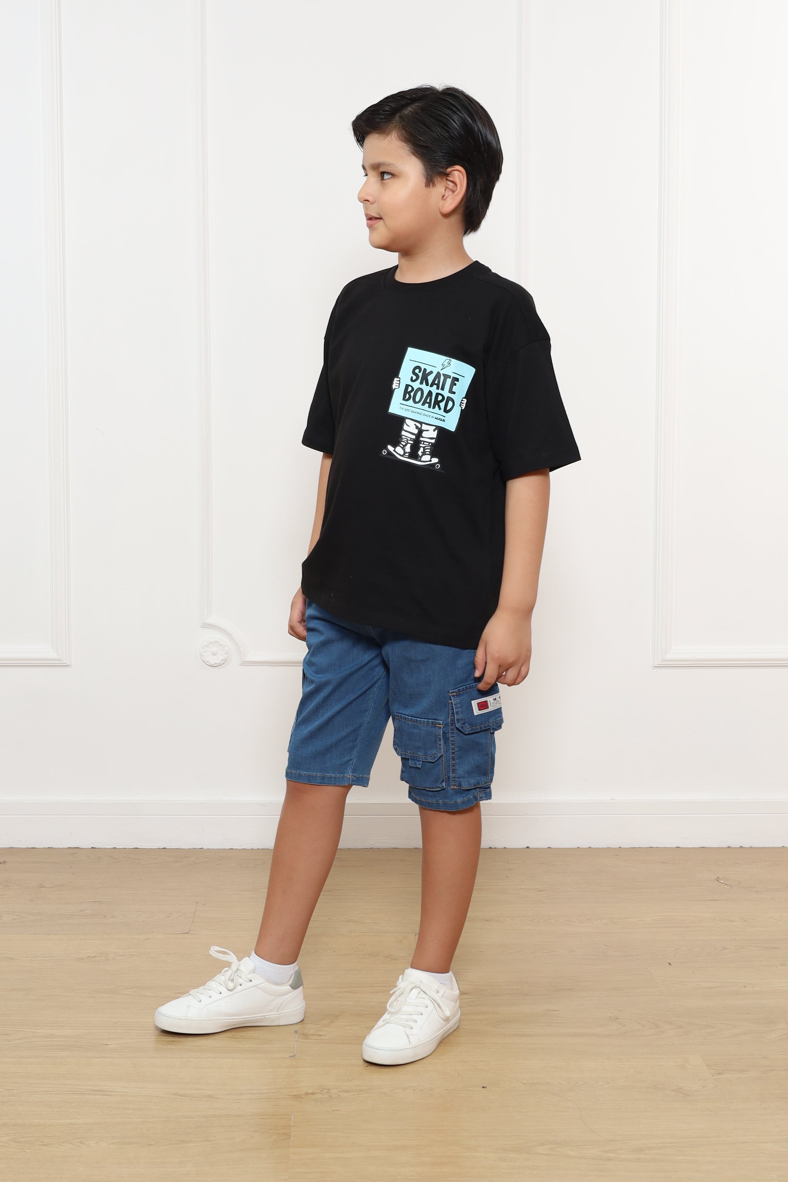 Polo Manga Corta Nevin Oversize