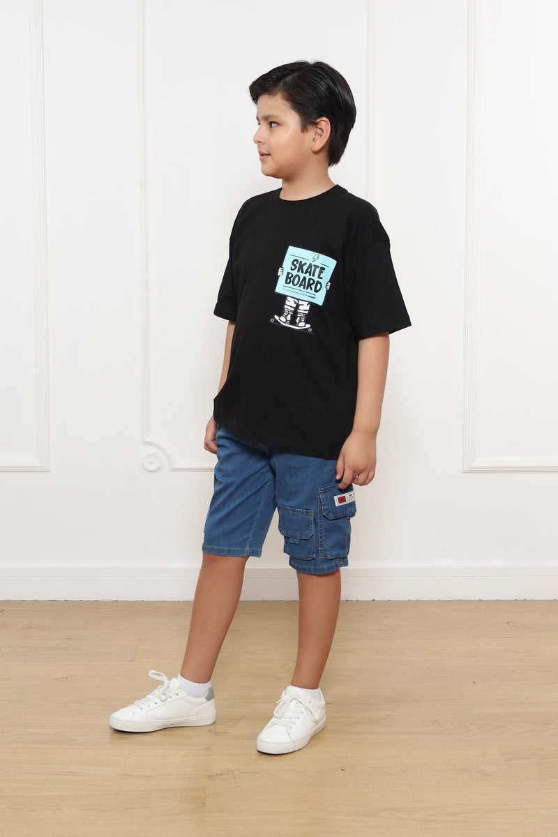 Polo Manga Corta Nevin Oversize