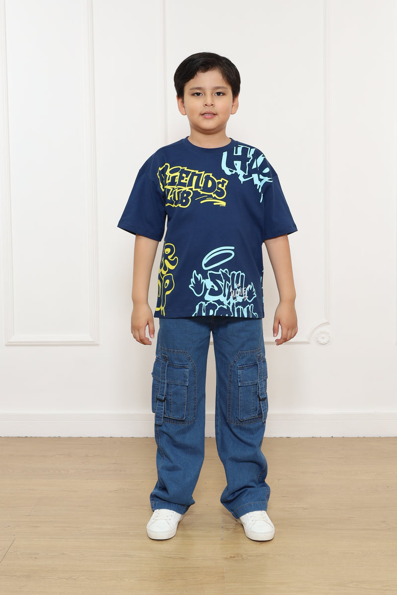 Polo Manga Corta Kenan 2 Oversize En Jersey