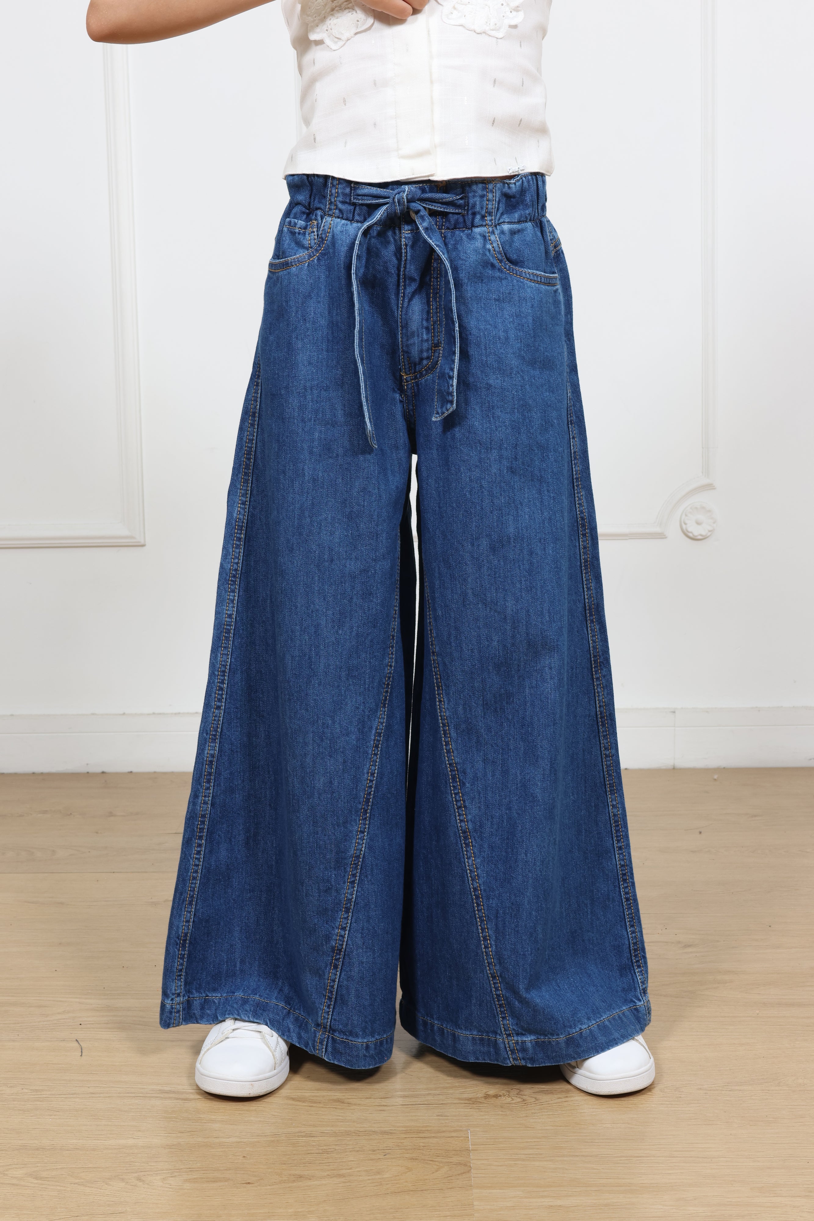 Pantalon Super Palazo Denim Yisa