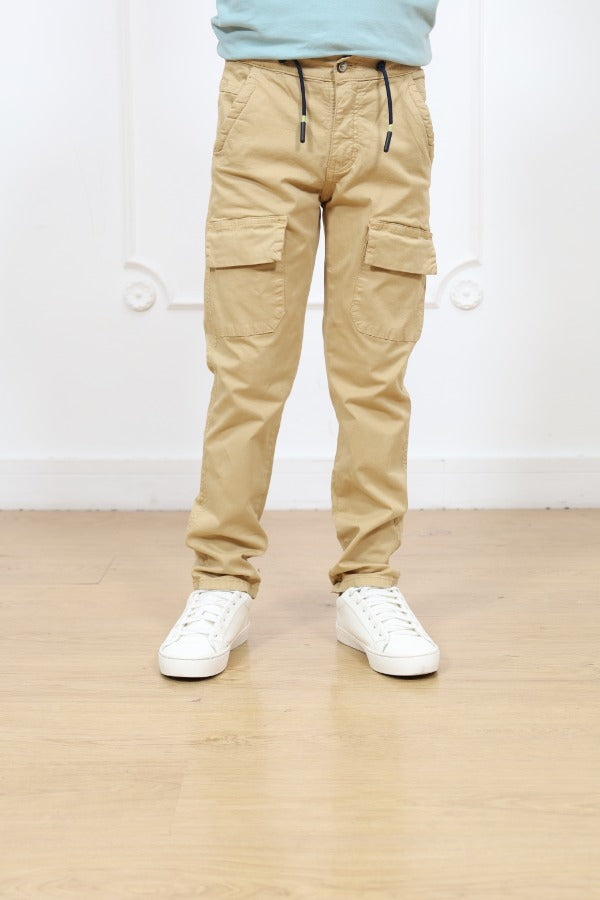 Pantalon jogger drill cargo Marquiño